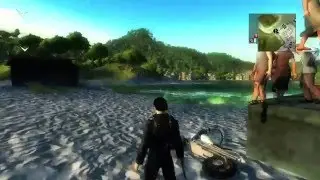 x360 Just Cause 1 - peds spawn point glitch