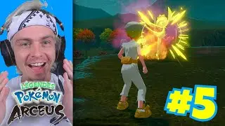 I"VE NEVER SEEN THIS POKEMON!! | Pokemon Legends Arceus | Ep. 05
