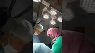 Doctors can't leave a patient during surgery how bad the earthquake may be. Salute