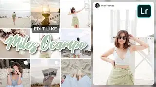 Lightroom Mobile Presets Free Dng Xmp | Lightroom Editing Tutorial | Miles Ocampo IG Filter Preset