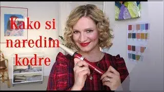 Kako si naredim kodre? Tutorial z Babylissom | Odglavedopet