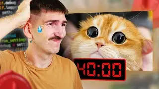 Challenge: 40 minutes to code a cat chasing a mouse