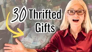 I Thrifted 30 PERFECT Christmas Gifts (Under $15)!