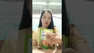 Eating mixed veggies and fruits