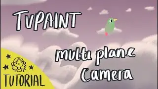 How to use the Multiplane Camera / TVPAINT 11 (Library Feature)