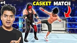 CASKET MATCH AGAINST KANE 🔥 - WWE2K24 MYRISE #4