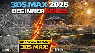 3ds Max 2026 Beginner Course – Part 1 | Interface & Viewport Basics (Start Here)