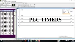 How to use PLC timers