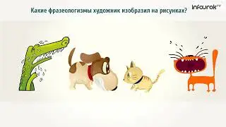 Видеоурок русскому языку 'Фразеологизмы'   YouTube