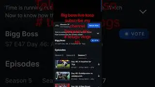 big boss life updated in telegram