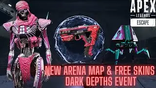 NEW ARENA MAP & FREE Skins - Dark Depth Thematic Event 