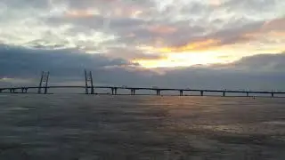 Ухожу в море - Балтийский залив, СПБ 02.03.2017 Архивное
