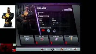 Injustice Gods Among Us iOS Silver Black Adam Fully Promoted