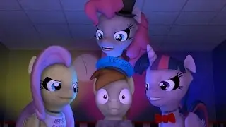 [sfm Ponies - FNAF] 5 AM at Pinkie's