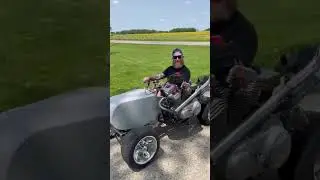 Кастом из люльки мотоцикла! Класс!
