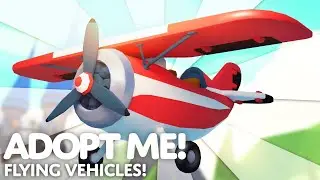 Few Minutes After New Flying Vehicle Came Out In *Adopt Me*