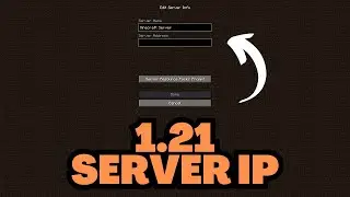 Minecraft 1.21 Server IP Address