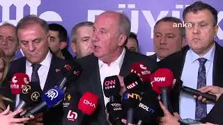 Muharrem İnce, İBB'de açıklama yapıyor | İstanbul