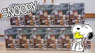 WORST IDEA EVER | RE-MENT Snoopy Art Studio Blind Box Unboxing