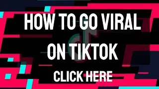 How To Go Viral On Tiktok Hack ▶ How To Get Tiktok Famous Check It Out!