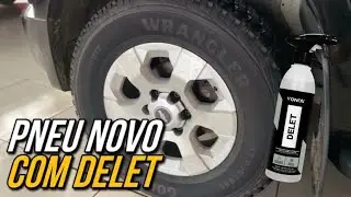 DEIXANDO O PNEU COM ASPECTO NOVO UTILIZANDO O DELET DA VONIXX