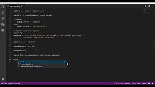 Python Регулярные выражения