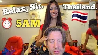 5AM THAI MASSAGE GIRL GOT ME RELAXED! Pattaya, Thailand 🇹🇭
