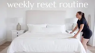 Productive Weekly Reset Routine