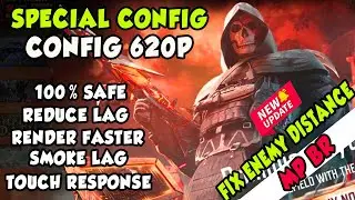 FIX ENEMY DISTANCE 620p CONFIG CODM FIX LAGS |  OPTIMIZE FRAMERATES  | 60FPS | BR & MP | SEASON6