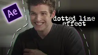 After Effects tutorial | Dotted lines