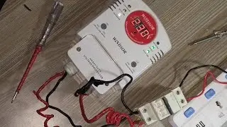 Automatic voltage switch(AVS) with contactor to control  power surge at home