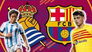 🔵⚪ REAL SOCIEDAD vs BARCELONA  💙❤️ - English Commentary & Live Reaction