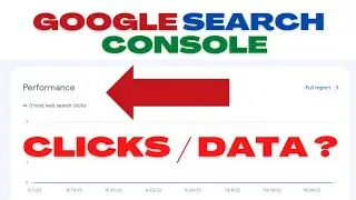 how to fix google search console not showing data or clicks