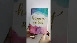 #happybirthday #birthday #birthdaycard  #diybirthdaycard  #greetingcard #happybirthdaycard