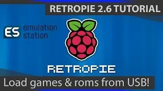 RetroPie Tutorial - Run games from USB instead of SD Card in EmulationStation