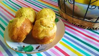 Muffins with cheese and pancetta 🧁