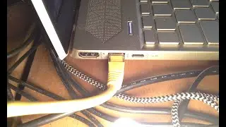My network cable does not fit into my laptop LAN port (HP Pavilion )