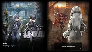 RAPI MEETS SKULL HEAD AND RED HOOD!!! | Nikke: Footstep, Walk, Run- Rapi's Backstory Part 2 BLIND