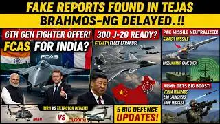 China’s J-20 Reaches Indian Border,France Offers FCAS to India,Pakistan’s Missile Countered by India