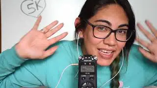 ASMR en 10 idiomas - Especial 5k suscriptores / Saludo y agradecimiento/ Sonido de manos