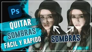 REMOVING SHADOWS IN PHOSHOP | SPANISH TUTORIAL @HundsvartJarva