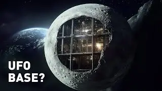 Is our moon a giant hollow UFO base?