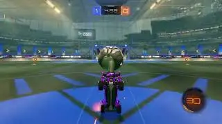 The luckiest goal in rocket league history.