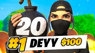 20 KILLS In The SOLO CASH CUP 🏆 | Deyy