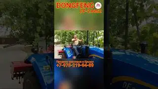 DONGFENG DF-244G2 - минитрактор с почвофрезой заступил на "боевое" дежурство домашнего хозяйства!