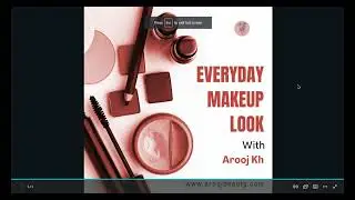 Makeup Poster Through CANVA | Social Media Post Designs | Learn Canva