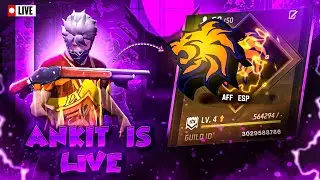 FF Live Guild Test 👽⚡|| ff Live Custom Room 😱 #freefirelive #nonstopgaming #classyff #fflive