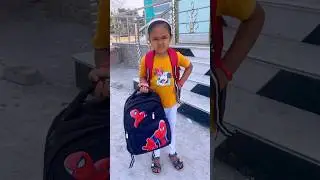 Babu to Bina bag ke school jaa raha tha 🤣🤣🤣👉comedy video 