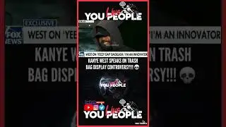 💀Kanye West speaks On trash bag display controversy!!!