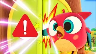 Хоп Хоп и Тук Тук учатся ездить на лифте! Развивающие мультики для малышей Совенок Хоп Хоп